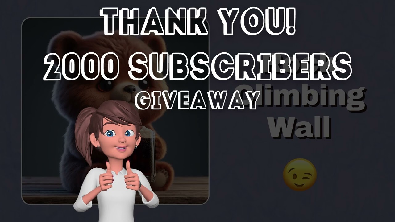 😎 2000 Subscribers Giveaway 😎 #createstudio3 #createstudio
