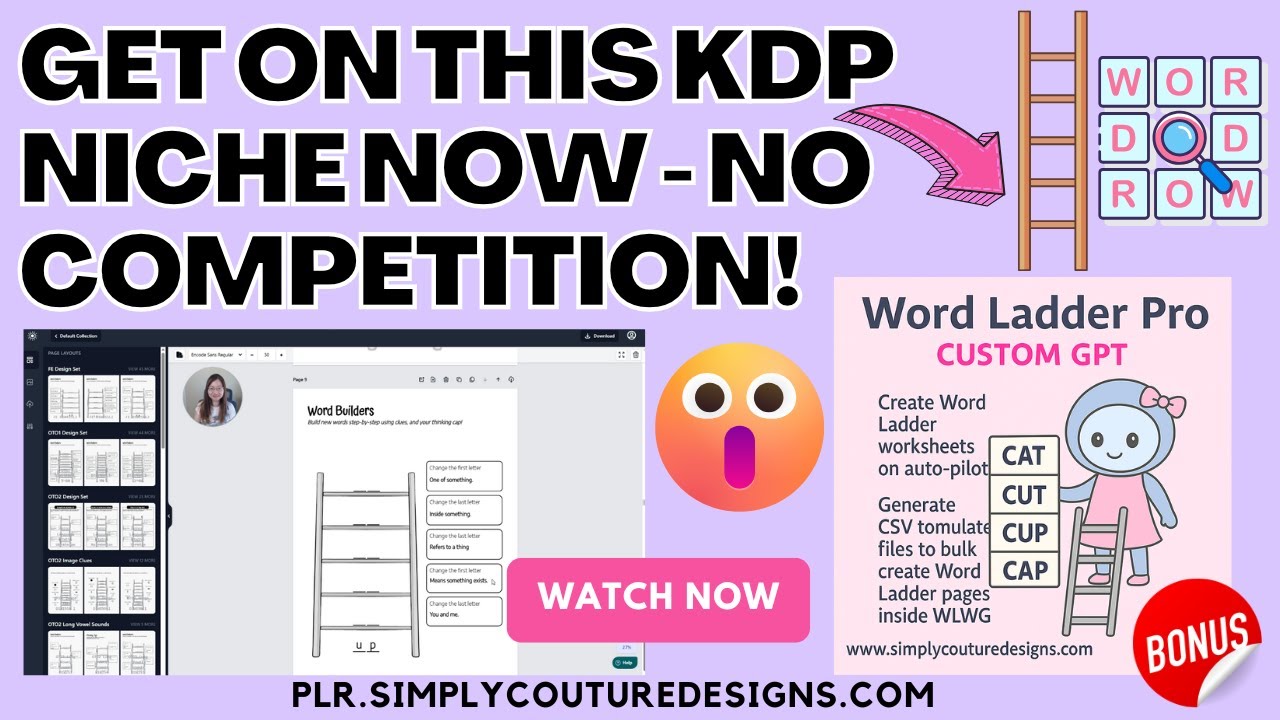 Create Word Ladder Worksheets FAST with Word Ladder Worksheet Generator - Demo + Review!