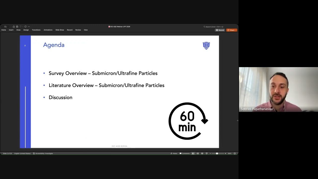 GO AQS PM Working Group - Submicron and UFP Option 1