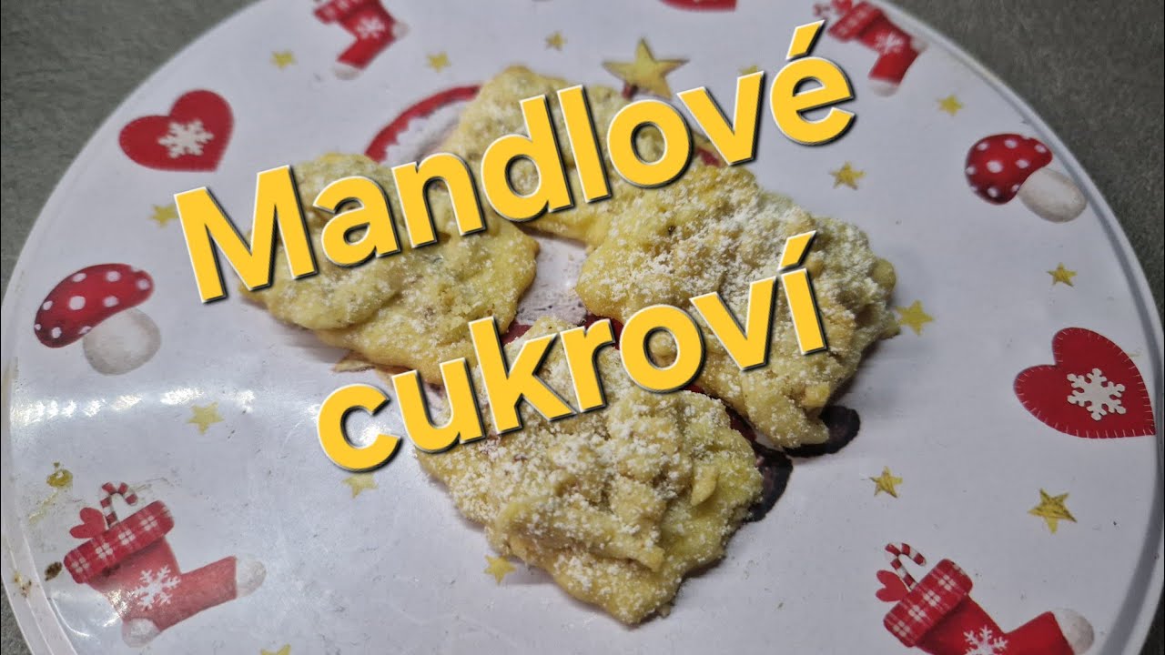 Recept na mandlové cukroví