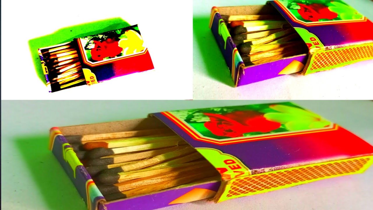 //how to Make safety match box at a home//by zero investment//.