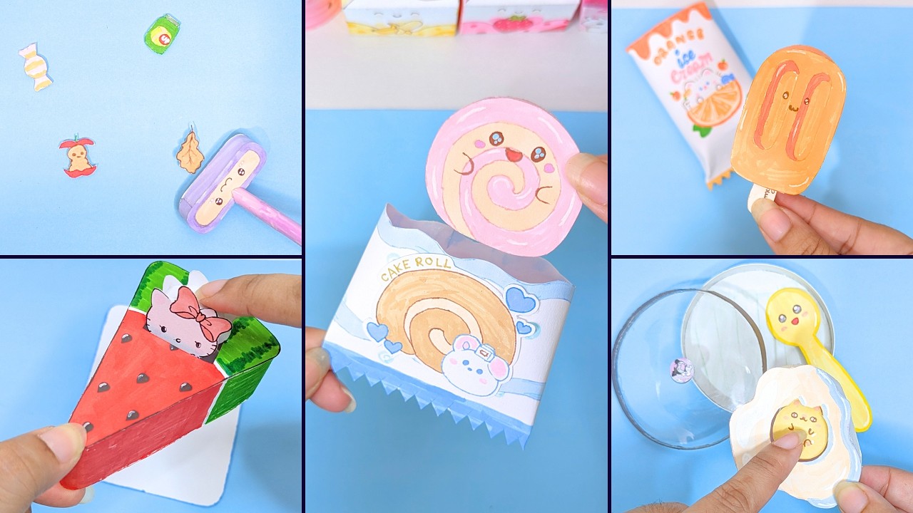 DIY Sanrio School Supplies | Miniature Craft | Art and Craft | ASMR | Easy Craft Ideas | Satisfying