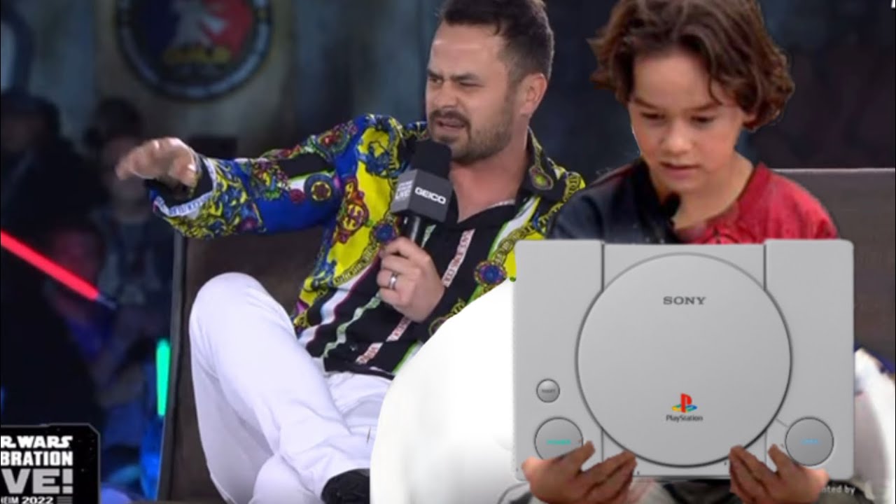 How Young Boba Fett Daniel Logan got Hayden Christensen PlayStation 1..