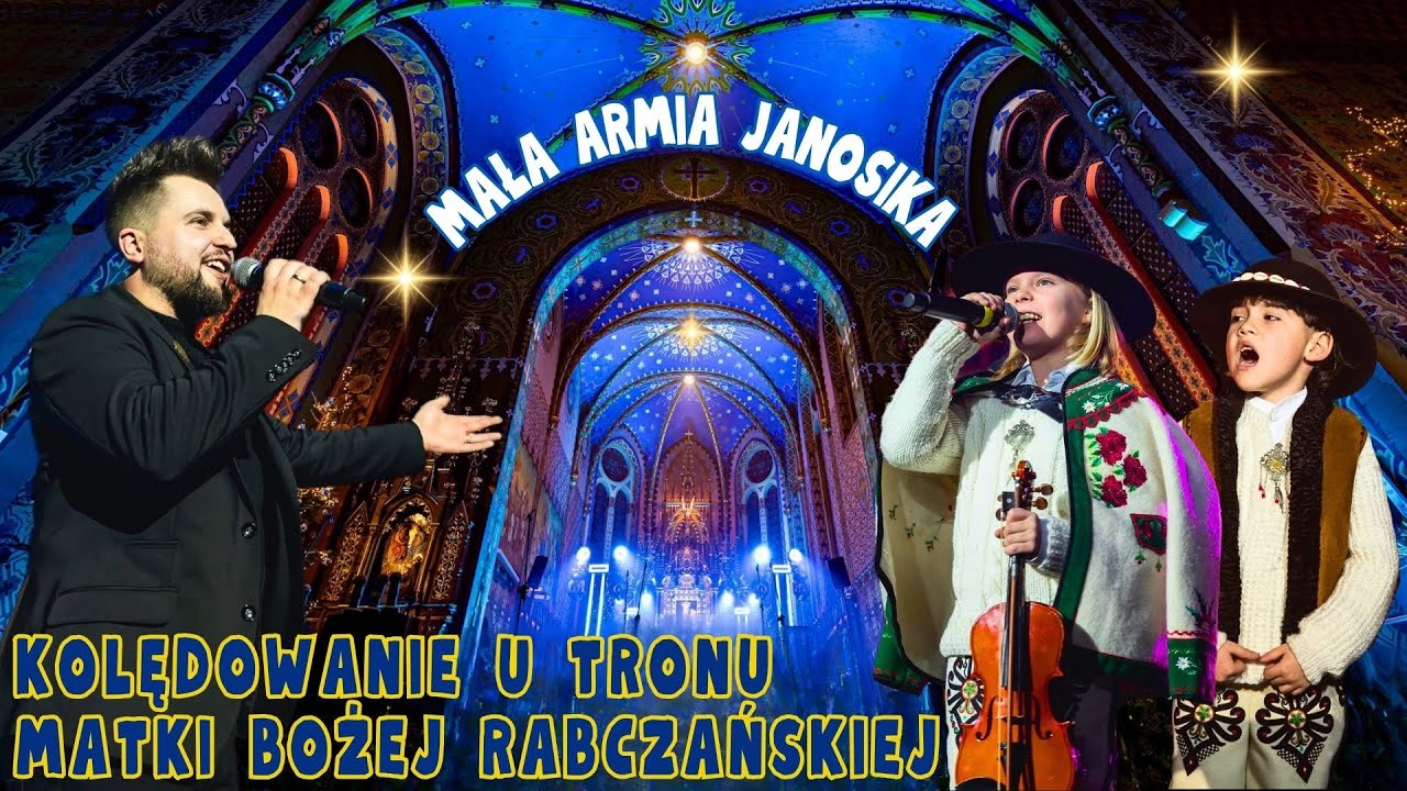 Kolędowanie Małej Armii Janosika u Tronu Matki Bożej Rabczańskiej / Rabka-Zdrój, 11 stycznia 2025