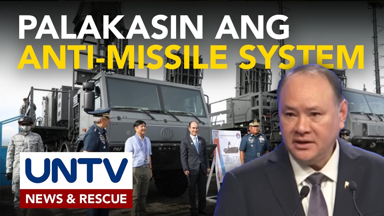 Anti‑missile system, pinag-iibayo upang palakasin ang seguridad ng bansa