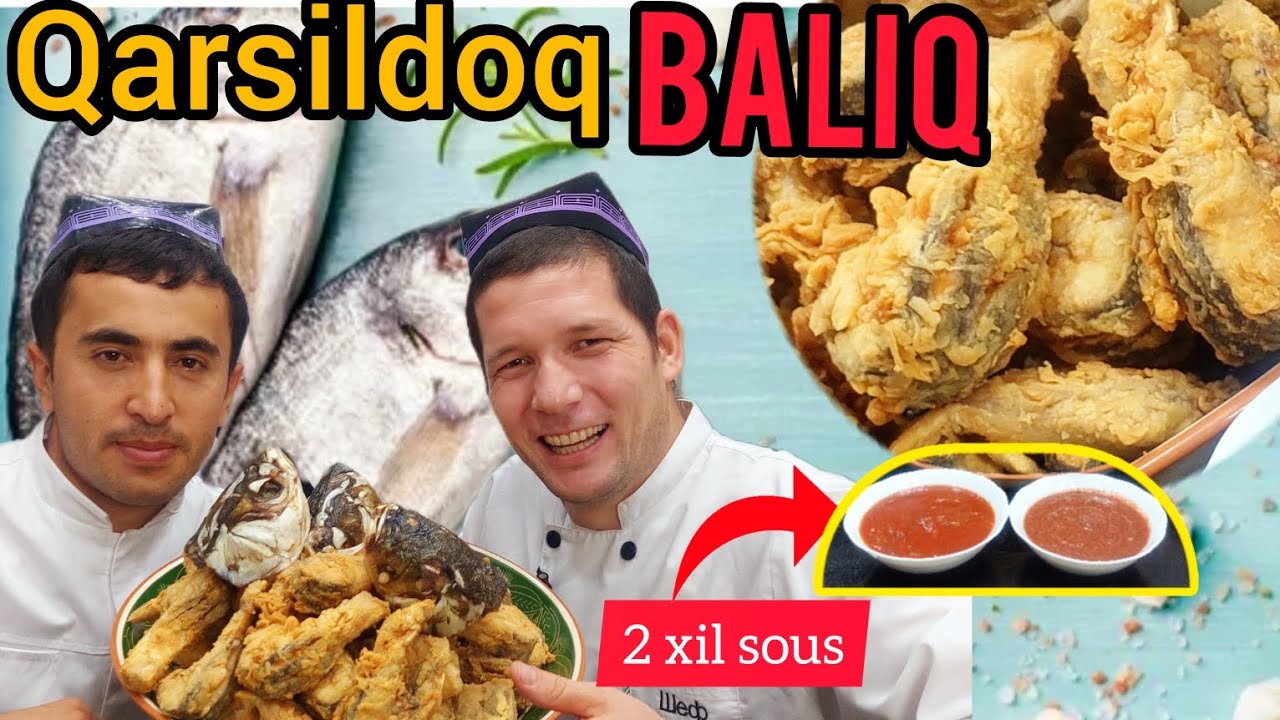 BALIQNI QARSILDOK QILIB PISHIRAMIZ/ ХРУСТЯЩАЯ РЫБА