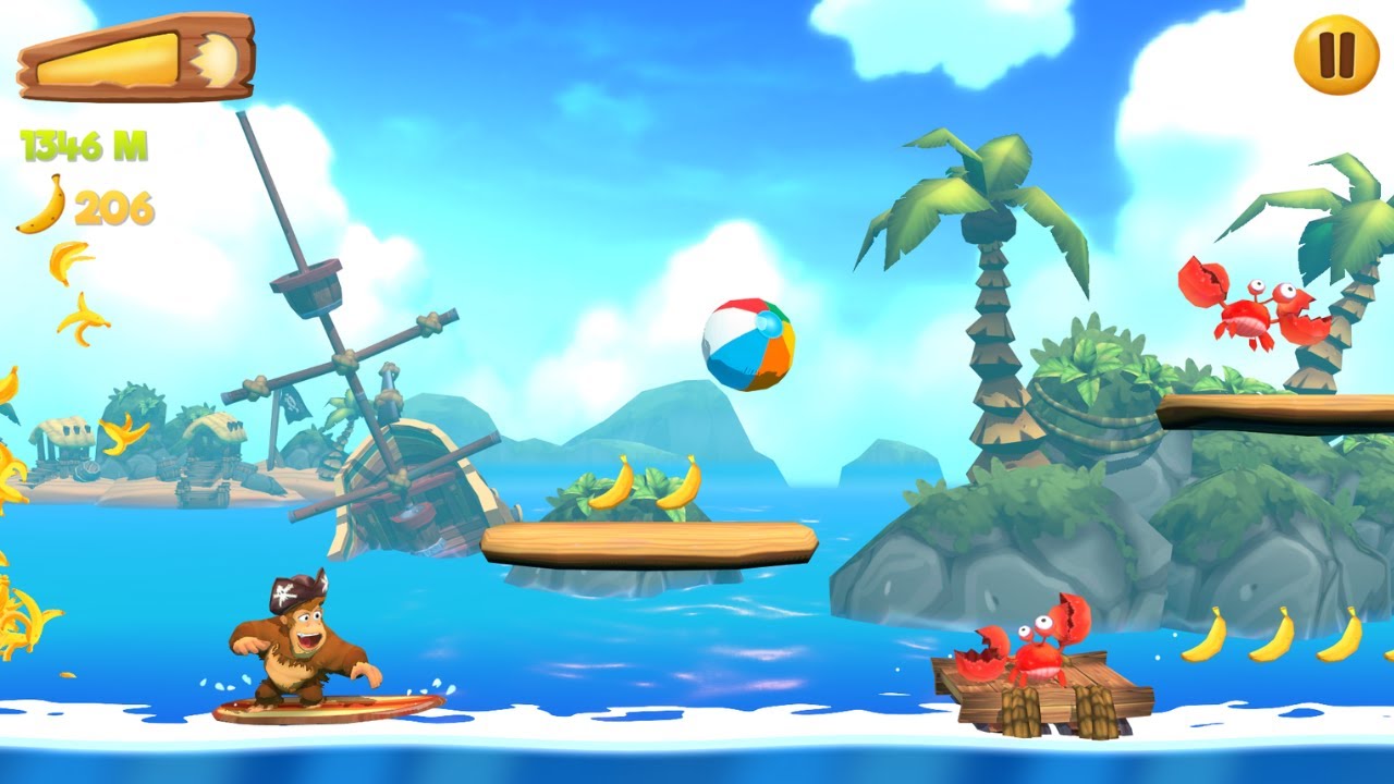 Banana Kong 2 - Gameplay Walkthrough Part 1 - Tutorial (iOS, Android)