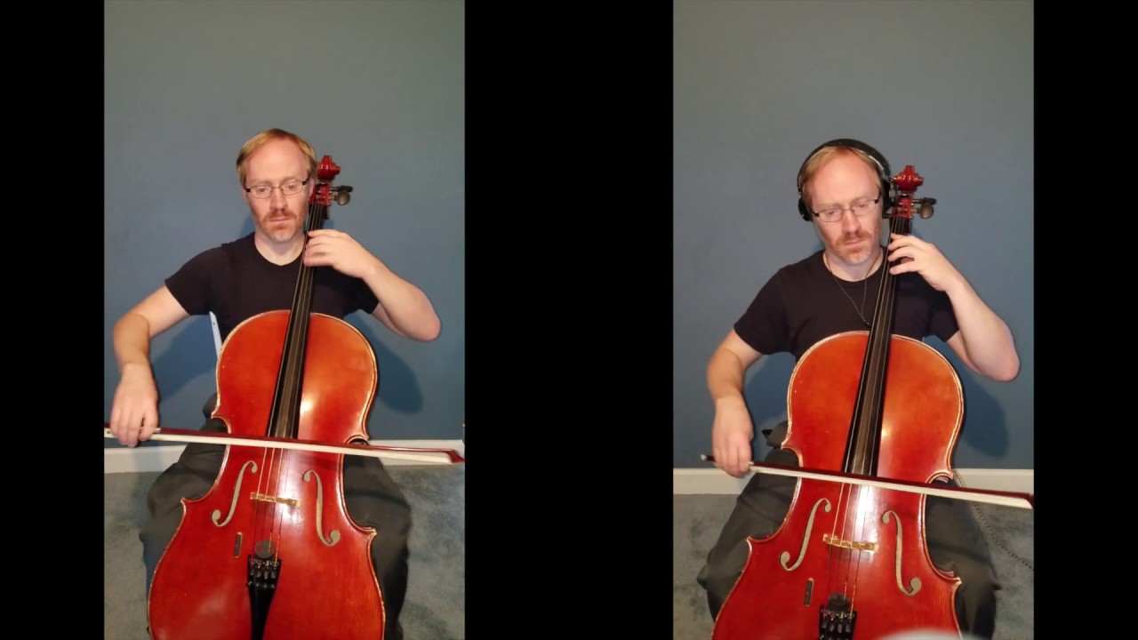 David Popper: 15 Easy Studies; No. 3 - Allegretto (Sonny Enslen - cello)