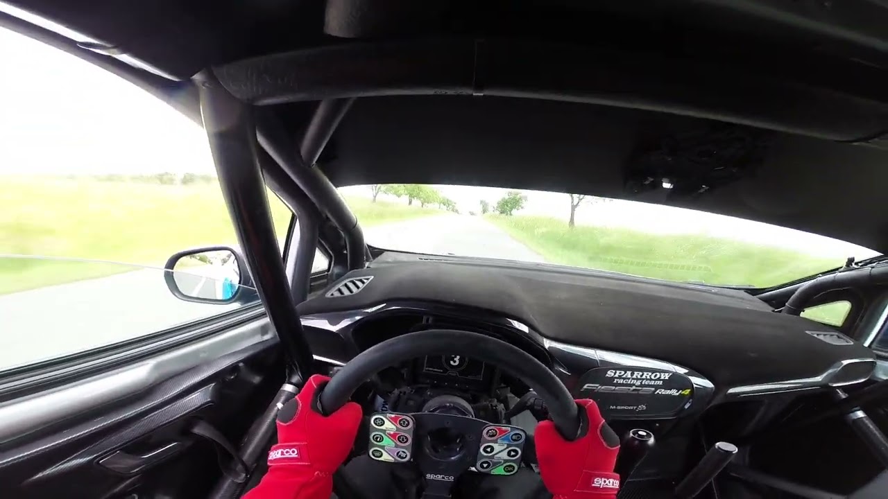 Ford Fiesta Rally4 acceleration + rev limiter