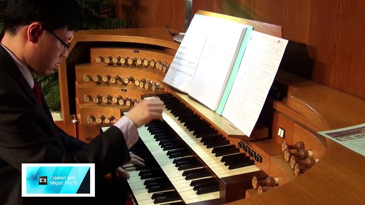 Handel Messiah Hallelujah Pipe Organ John Hong 4K Test Video