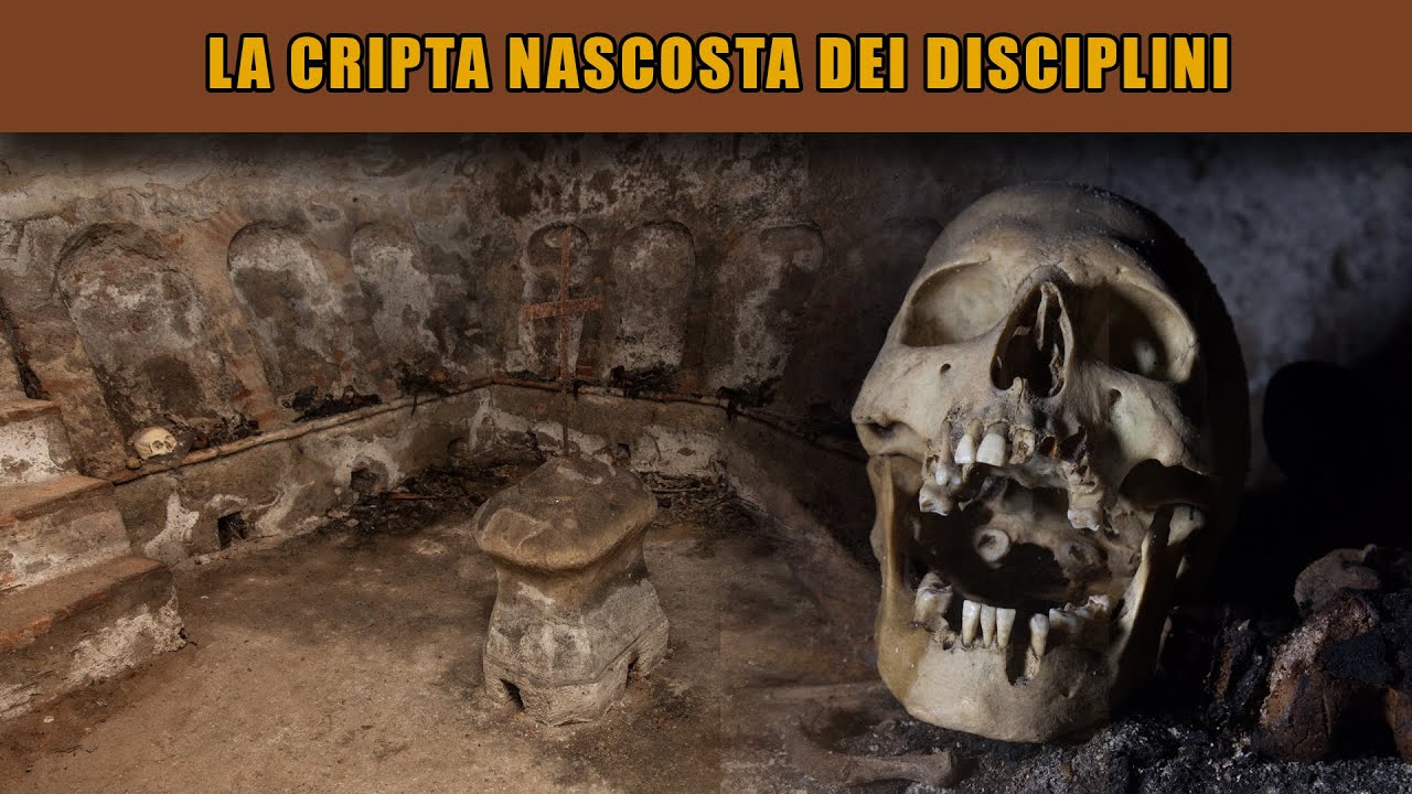 Esplorazione della cripta dei Disciplini sotto a San Bernardino alle Ossa, Milano