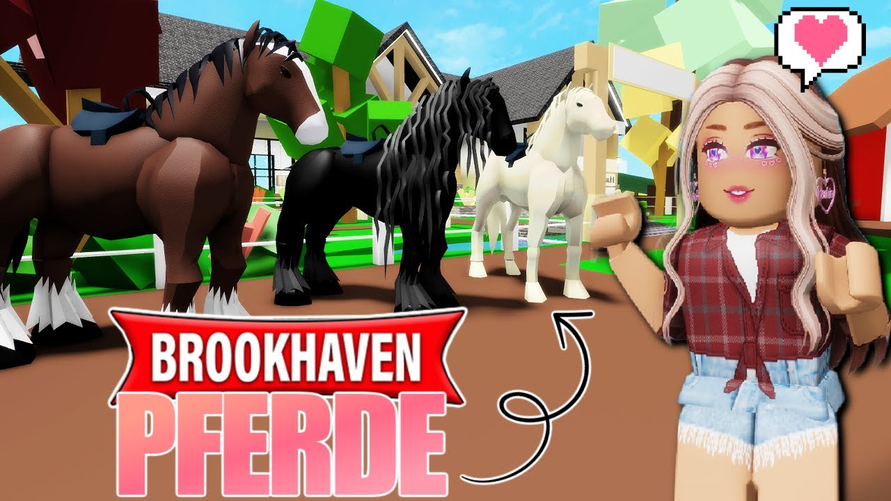 PFERDE UPDATE 🐴 in BROOKHAVEN 🏡 Roblox