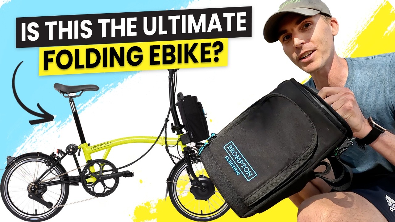 Обзор Brompton Electric C Line: лучший складной, лёгкий и компактный электровелосипед на сегодняш...