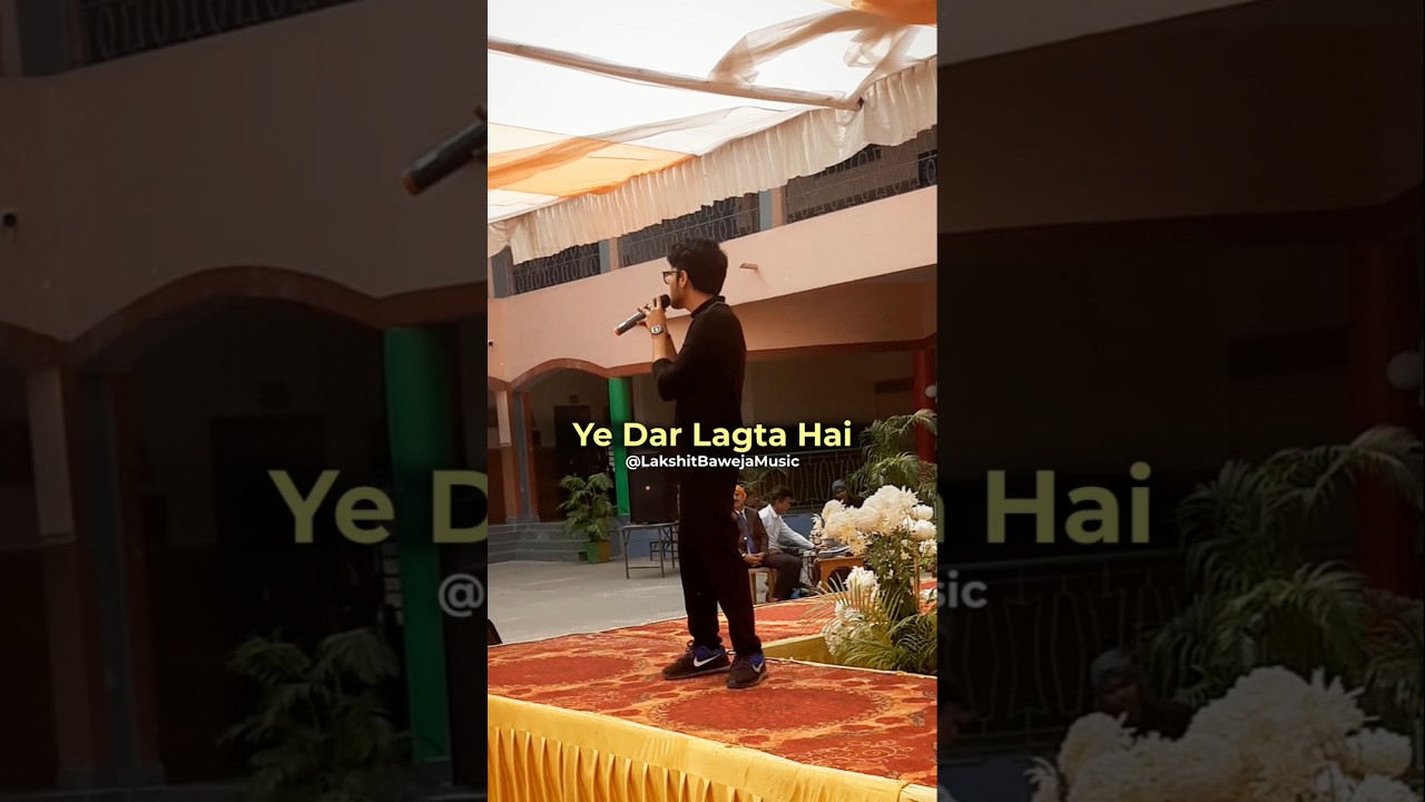 Tera Yaar Hoon Main ❤ LIVE at GGPS Dhanbad Farewell 2025 ✨ #friendship #lakshitbaweja #ggpsdhanbad