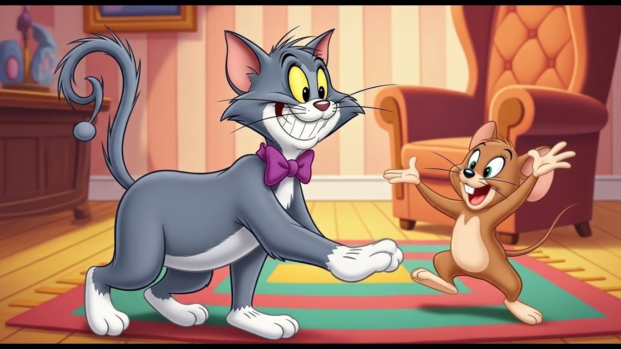 Johann Mouse – The Music in the Walls  (A Silent Inspirational Story of Tom & Jerry)