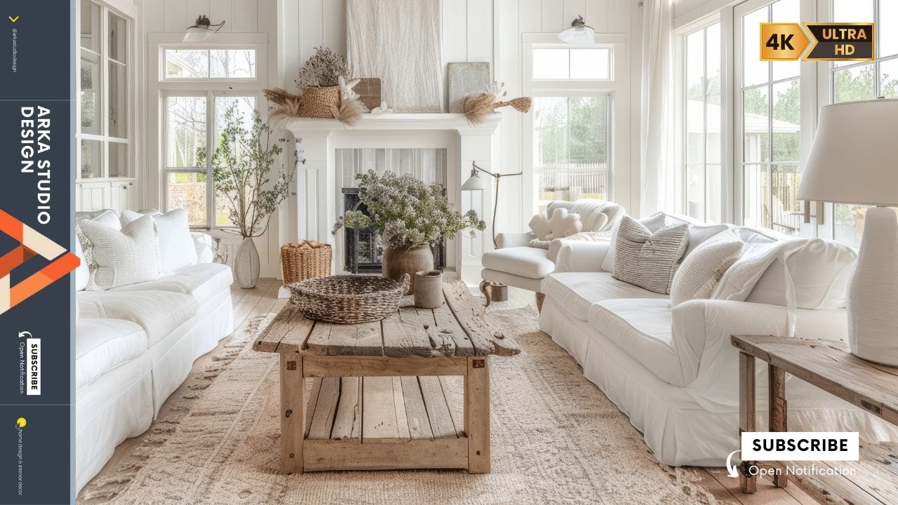From Inside to Out: Timeless Elegance in White Farmhouse Decor - Inspiring Design Tips