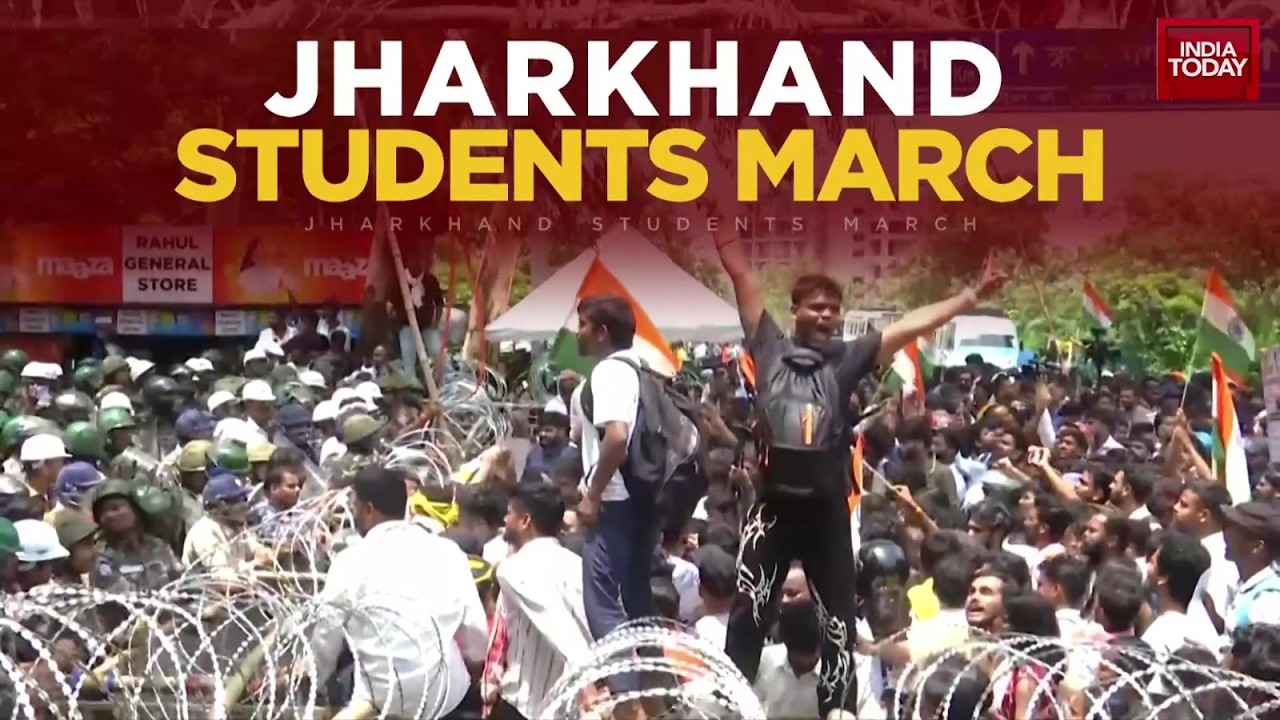 Jharkhand Protest: Students Enter Vidhan Sabha, Demand CGL Cancellation Over Exam Irregularities