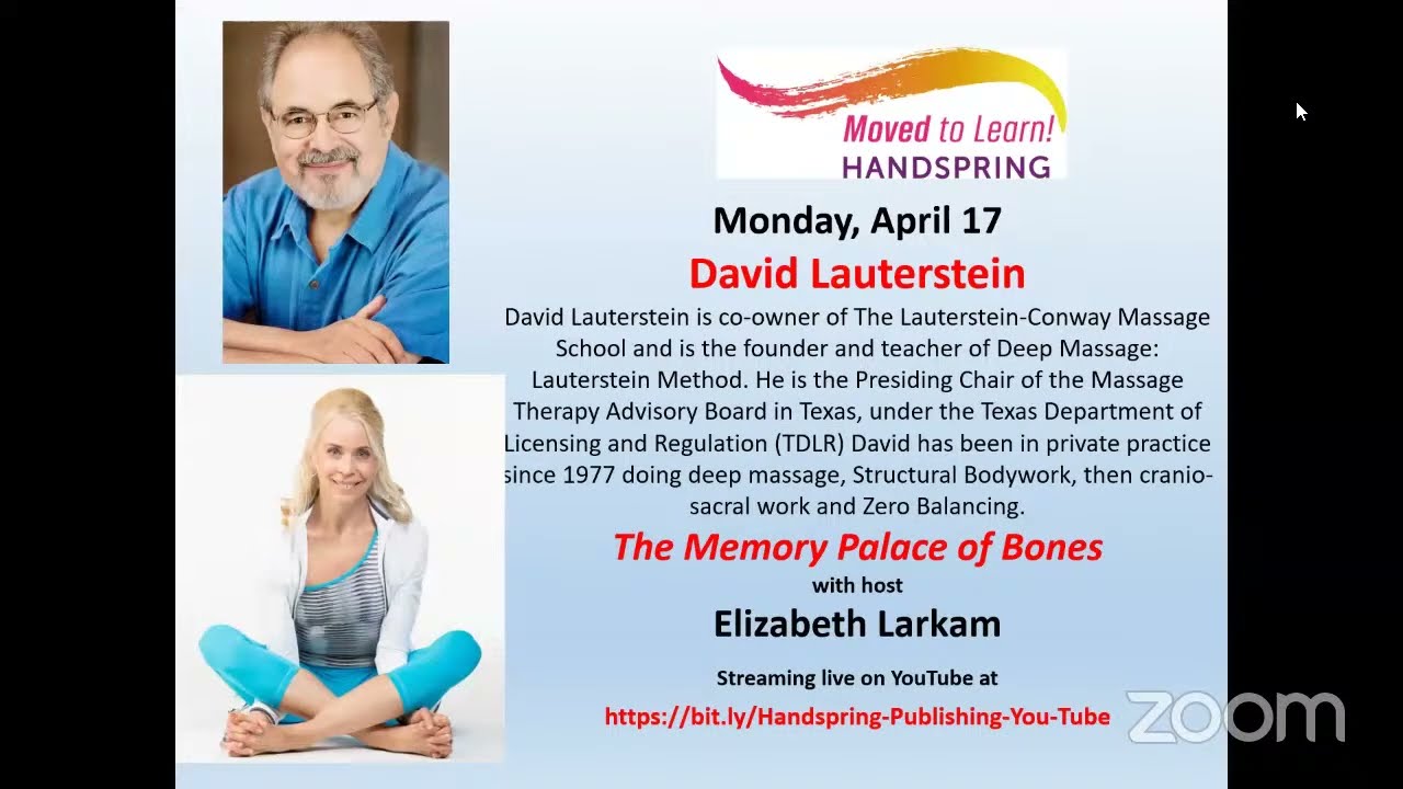 Moved to Learn! webinar with David Lauterstein