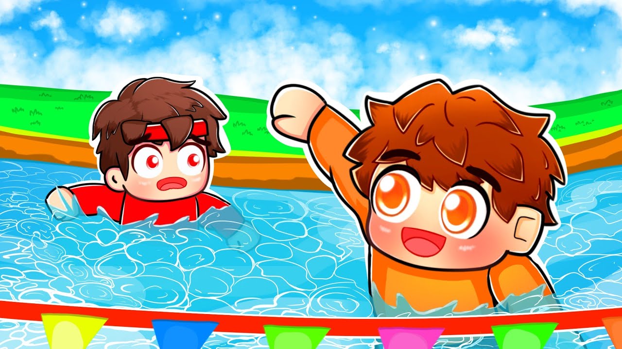 SPENDING $999,999 to become FASTEST SWIMMER IN ROBLOX