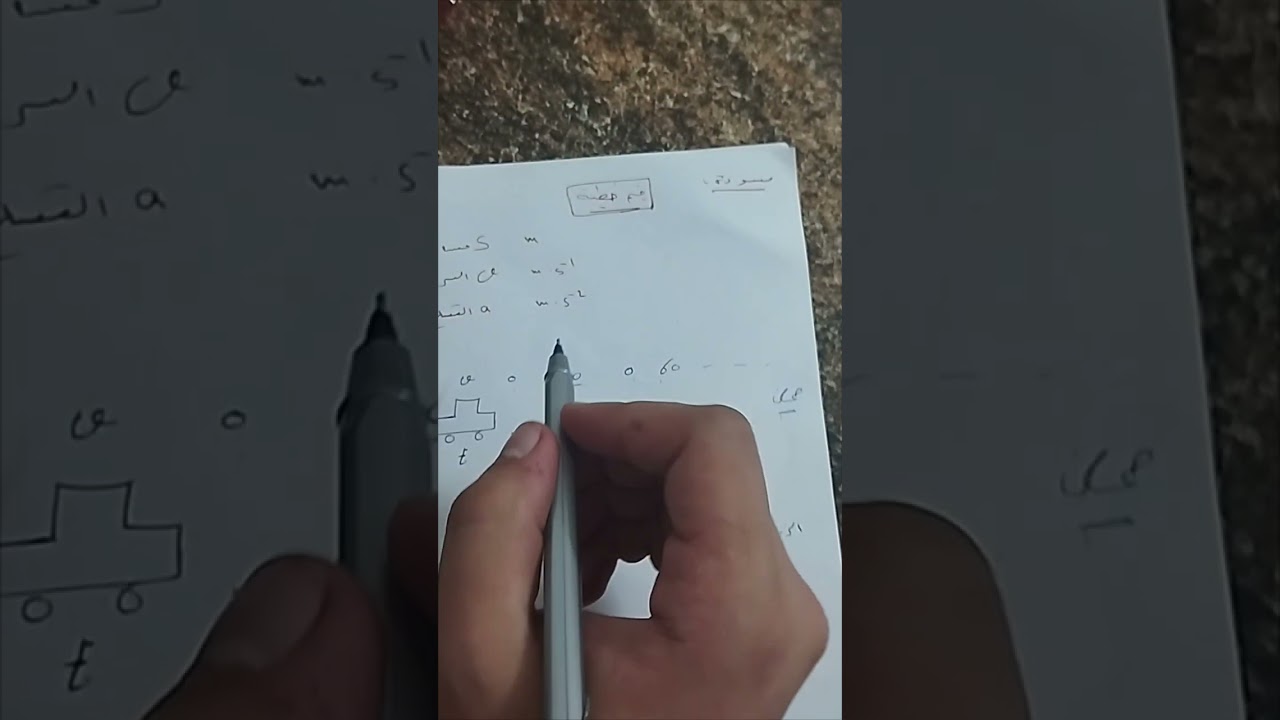 الجلسة الأولى الجزء الاول الحركة الدائرية بكالوريا مهني فيزياء ❤️