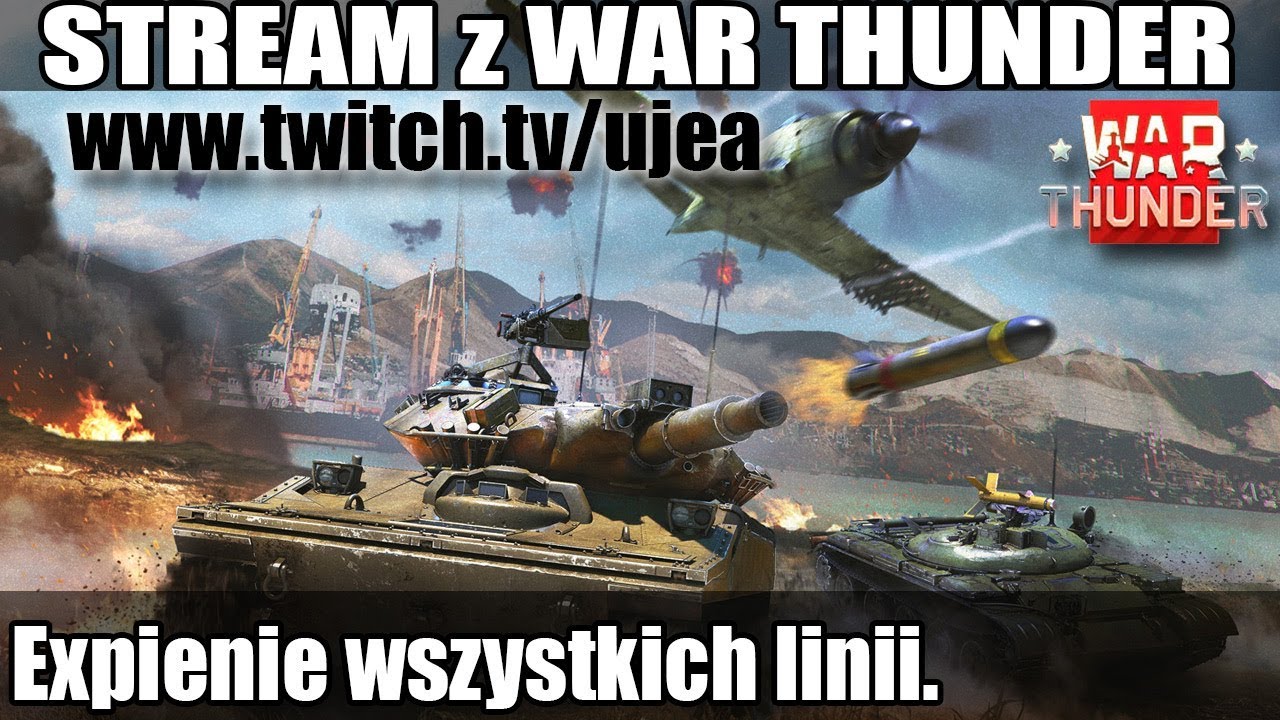 Expienie wszystkich linii - War Thunder gameplay pl