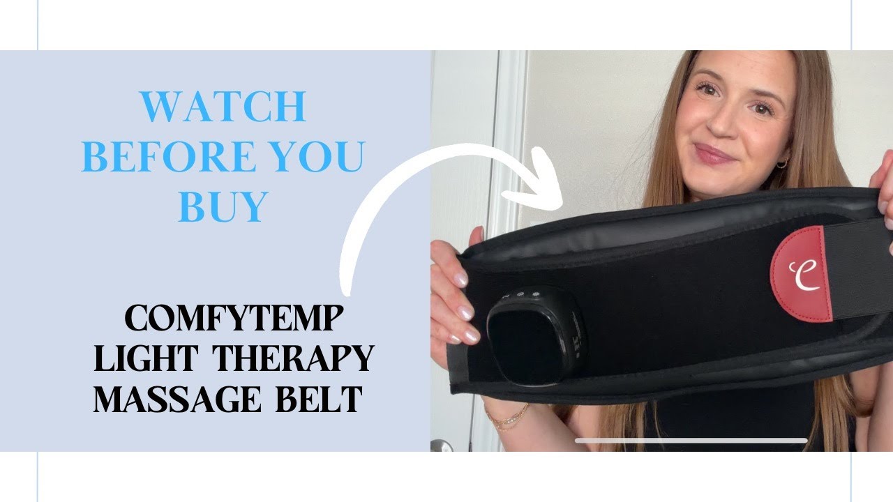 Comfytemp Red Light Massage Belt - I Didn't Expect This!