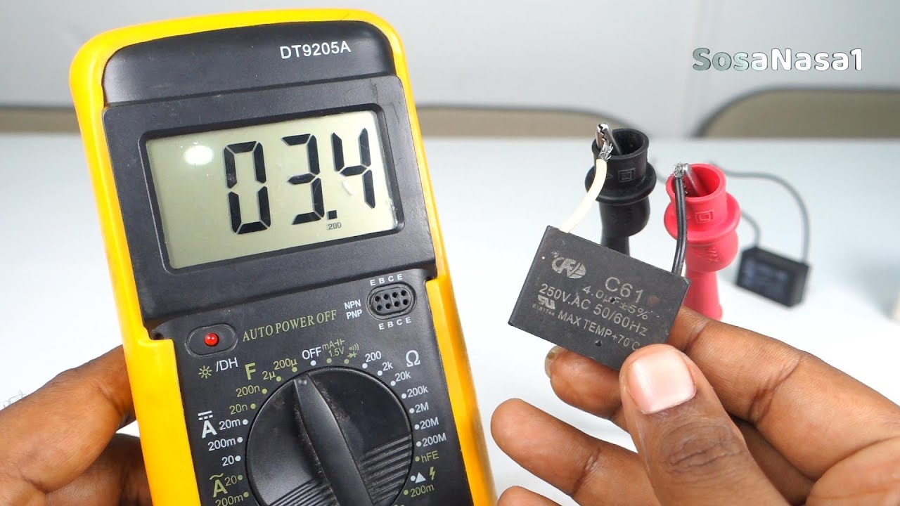 Como usar todos los modos del mult&iacute;metro digital DT9205A (Mini Curso)