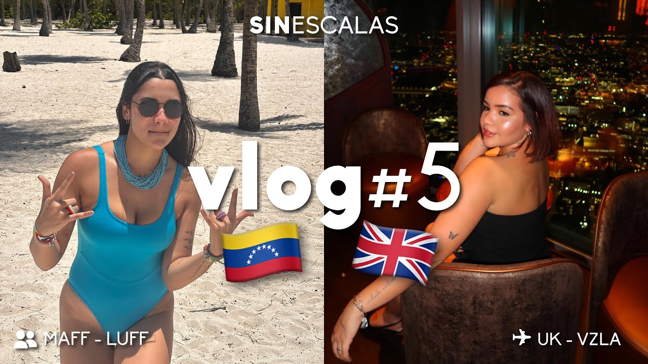 Abril: Maff ft Timberland 🇬🇧 y Luff fue a la playa otra vez🇻🇪 - vlogcito de update #5