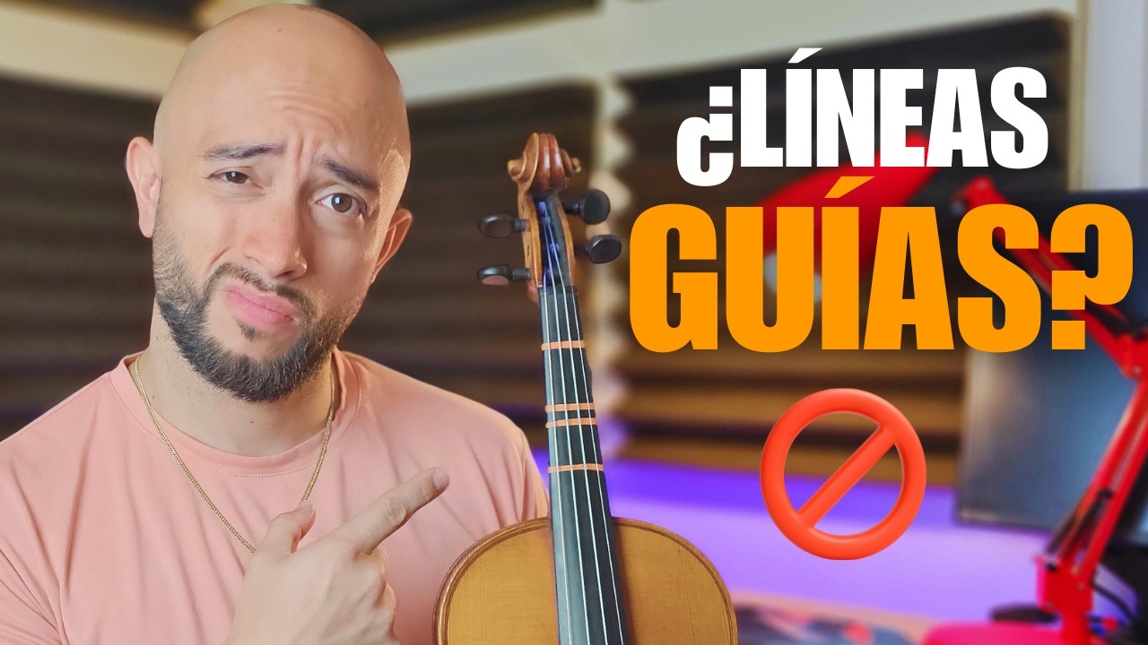 &iquest;L&iacute;neas Gu&iacute;as en el Viol&iacute;n? La Verdad para Evitar un Aprendizaje TRAUM&Aacute;TICO