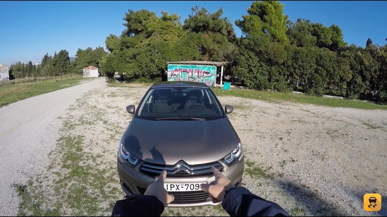 Δοκιμή Citroen C4 1.6 BlueHDi | My Test Drive POV #2 | trcoff.gr