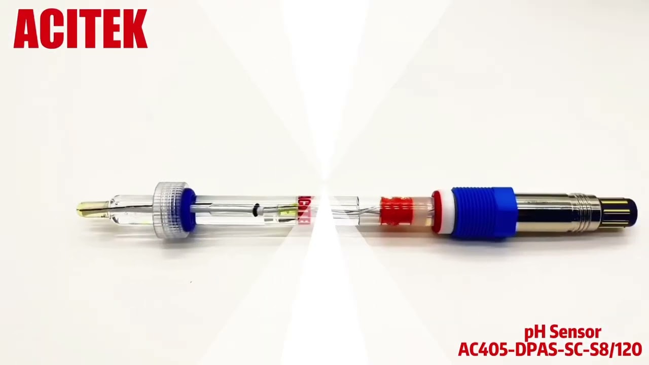 AC405-DPAS-SC-S8/120MM pH Probe | ACITEK