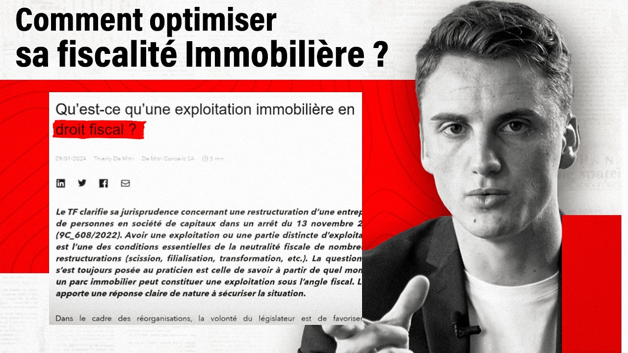 Optimiser sa fiscalité immobilière à Genève - Avec Olivier Müller et François Gillioz