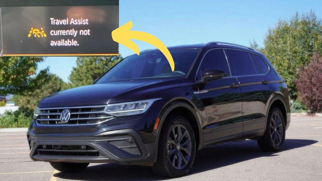 Ostrzeżenie &bdquo;Asystent podr&oacute;ży jest obecnie niedostępny&rdquo; w VW Tiguan