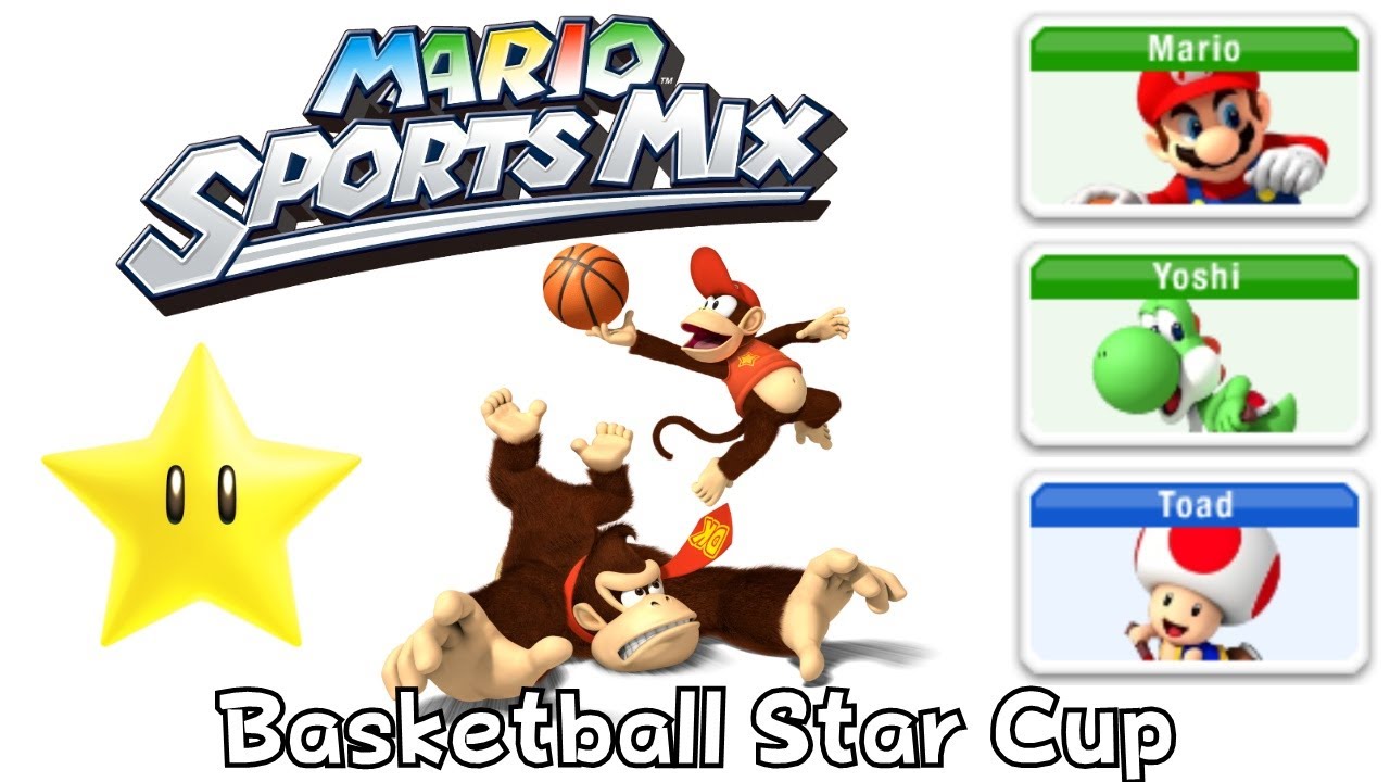 Mario Sport Mix - Basketball - Star Cup (Co-Op)
