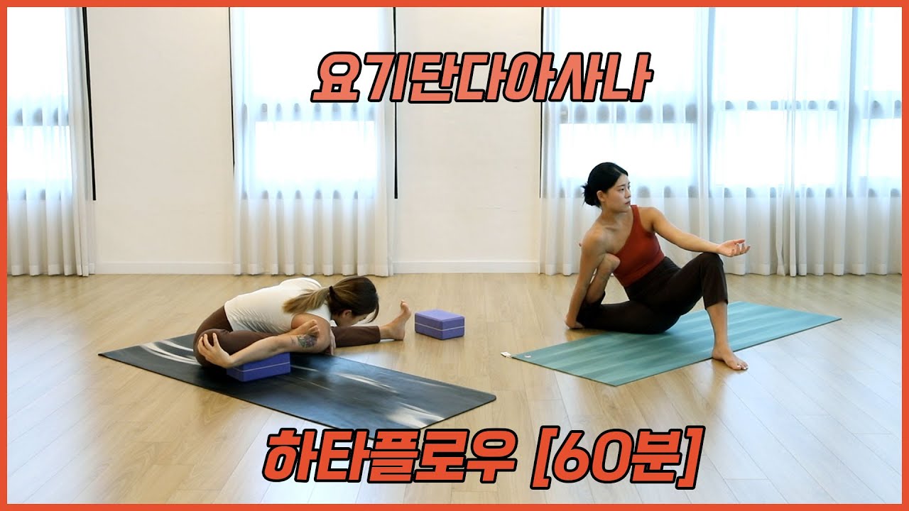 [60분] 요기단다사나를 위한 하타플로우