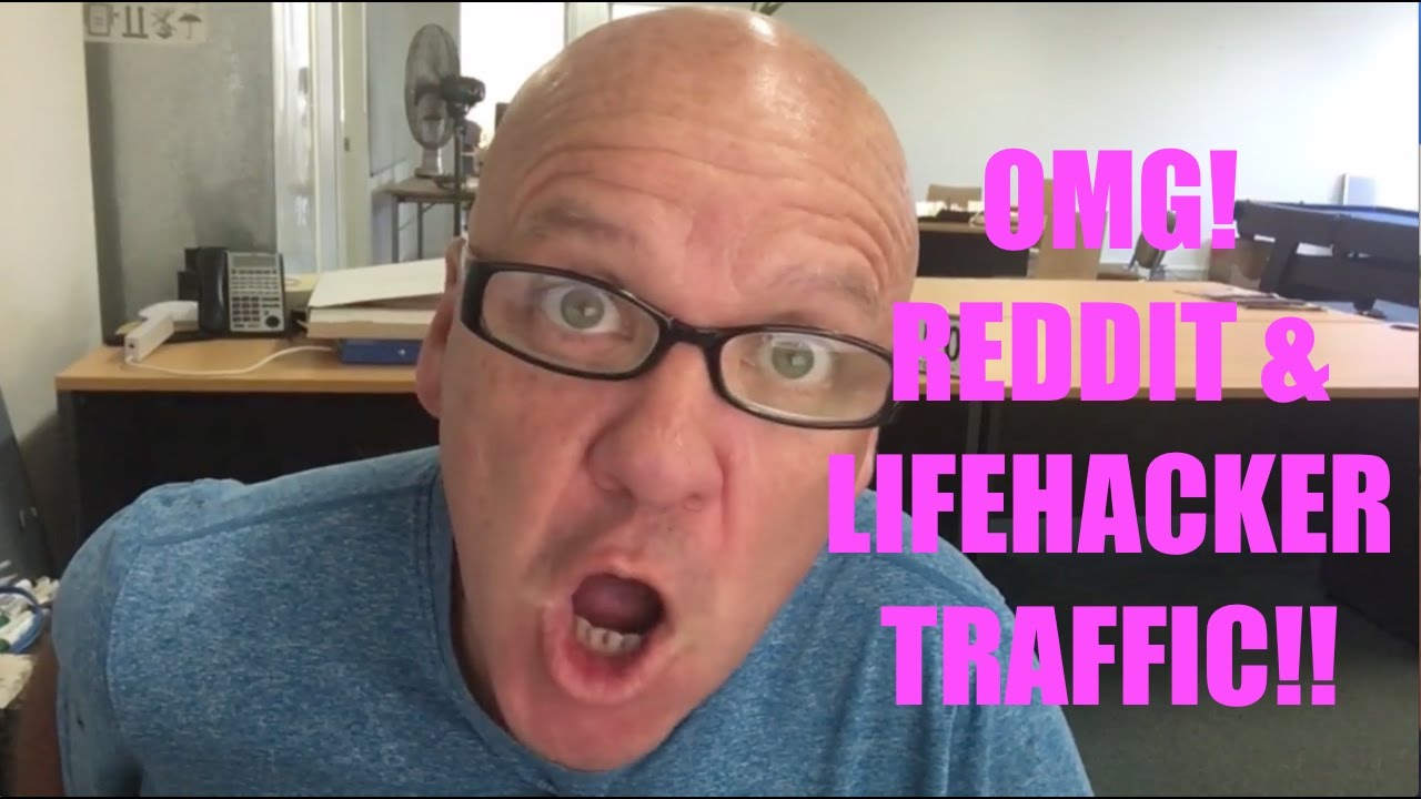 Reddit Lifehacker traffic In Google Analytics