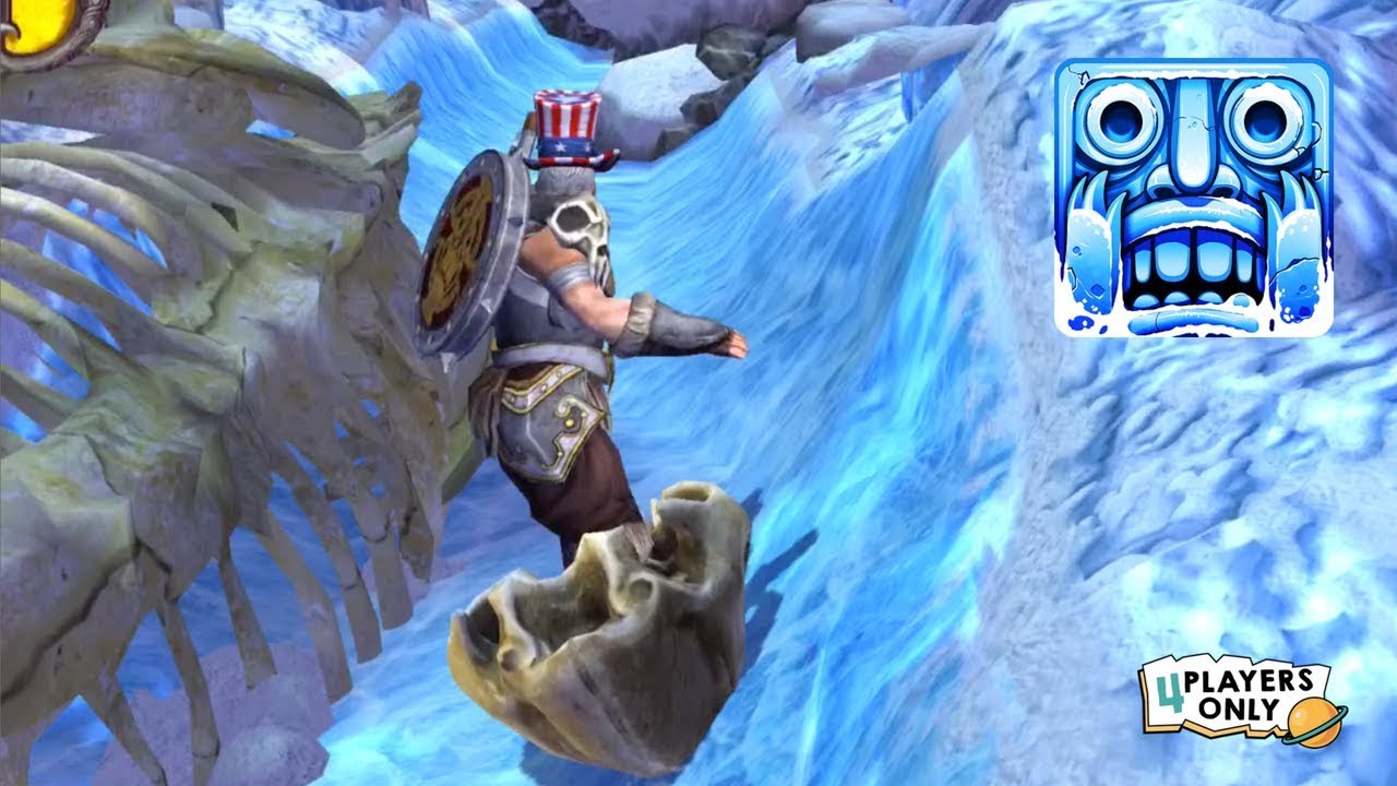 Temple Run 2 | FROZEN SHADOW EXPLORATION CHALLENGE #3 w/SIGUR FROSTBEARD! By Imangi