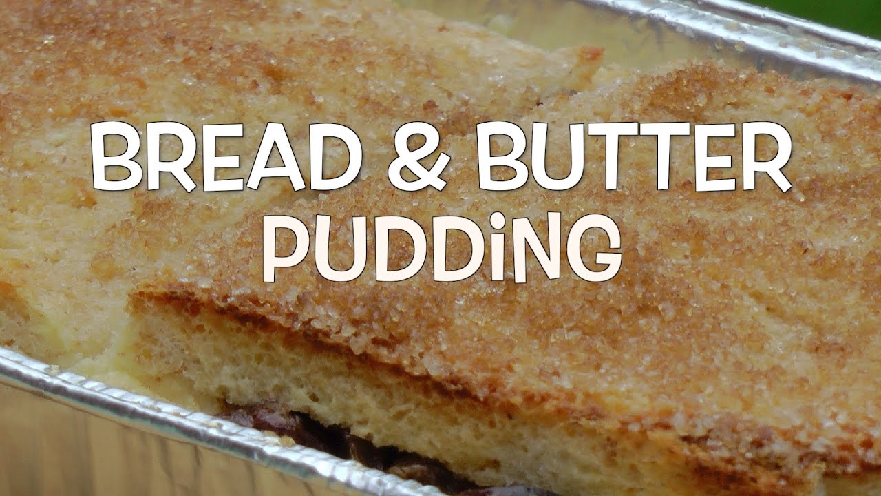 Weber Q Bread & Butter Pudding
