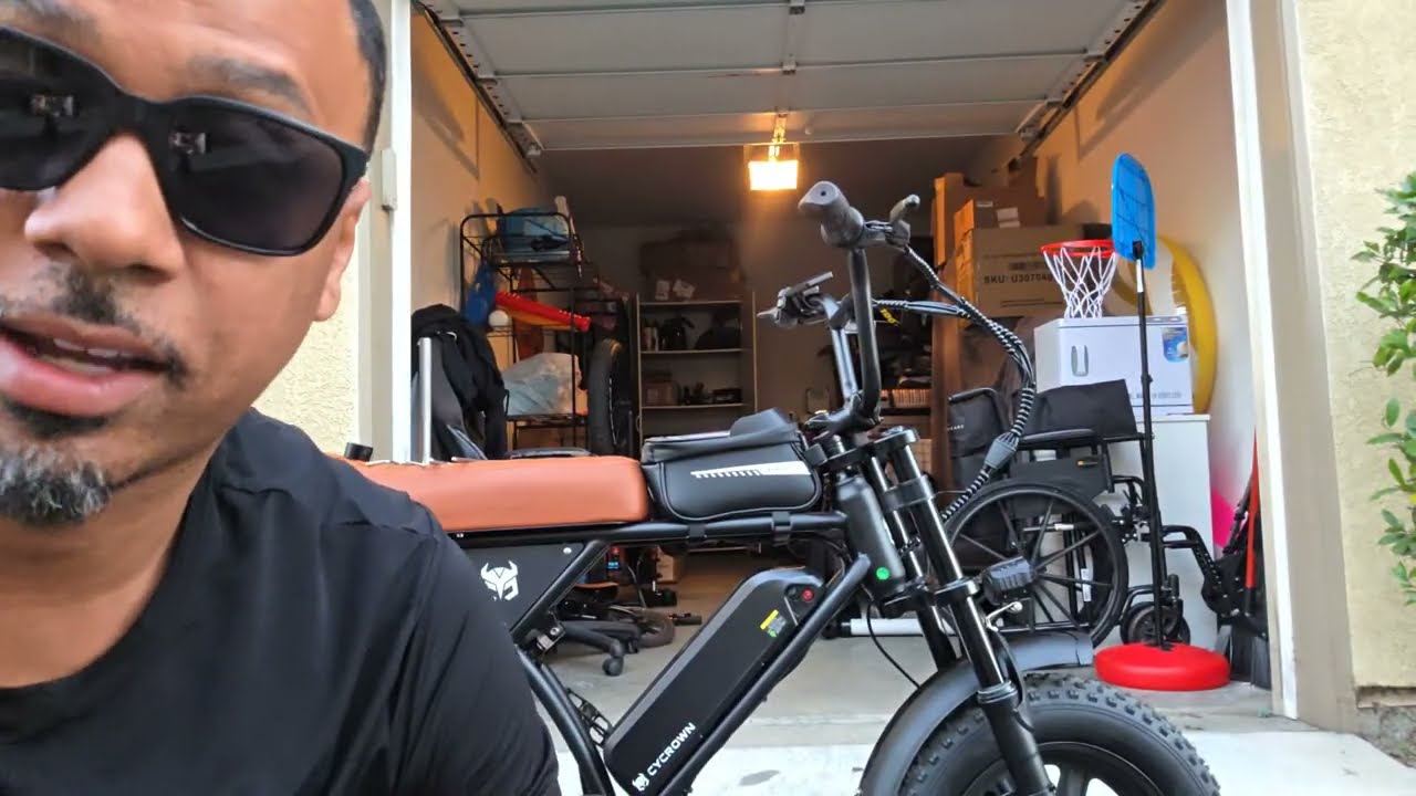 Складной руль BMX для моего мини-мопеда-электровелосипеда!