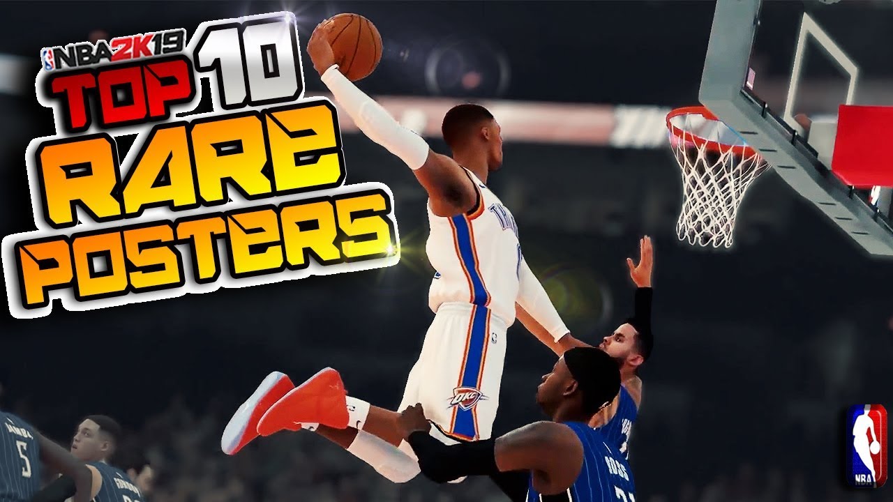 NBA 2K19 RAREST POSTERS & DUNKS Top 10 Plays Of The Week #45