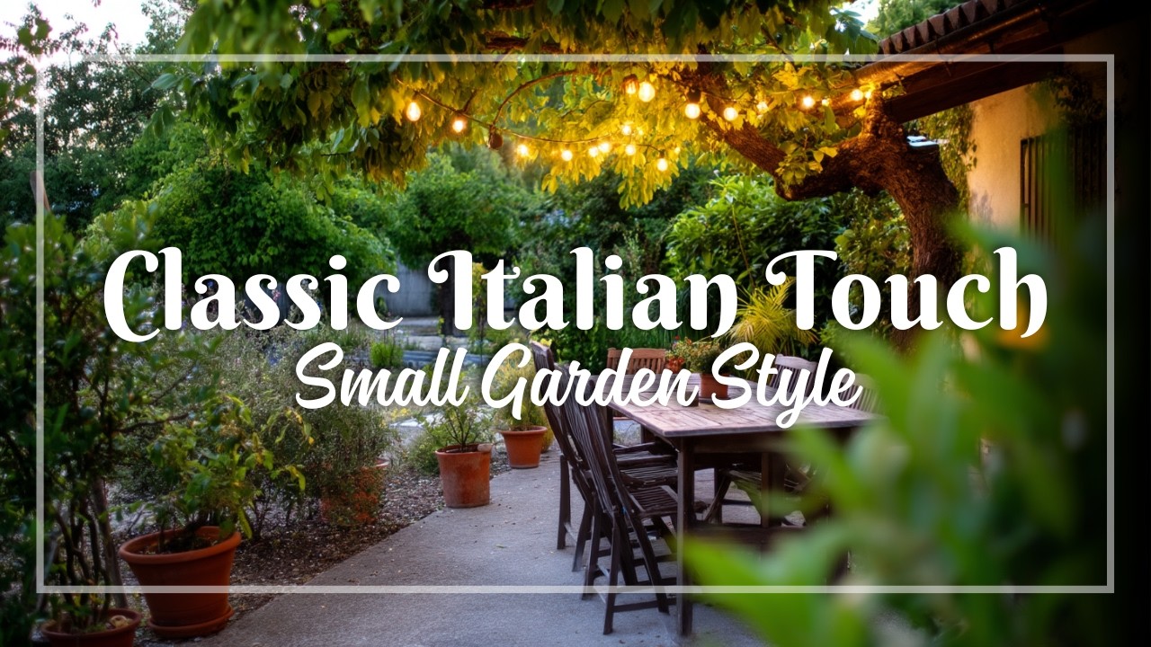 Old-World Beauty: Small Italian Rustic Garden Ideas Inspired by Tuscan Countryside Charm