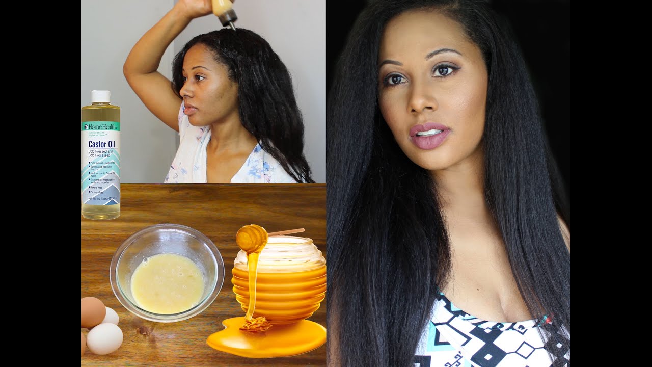 Castor Oil & Honey Mask | Thick and Long Hair