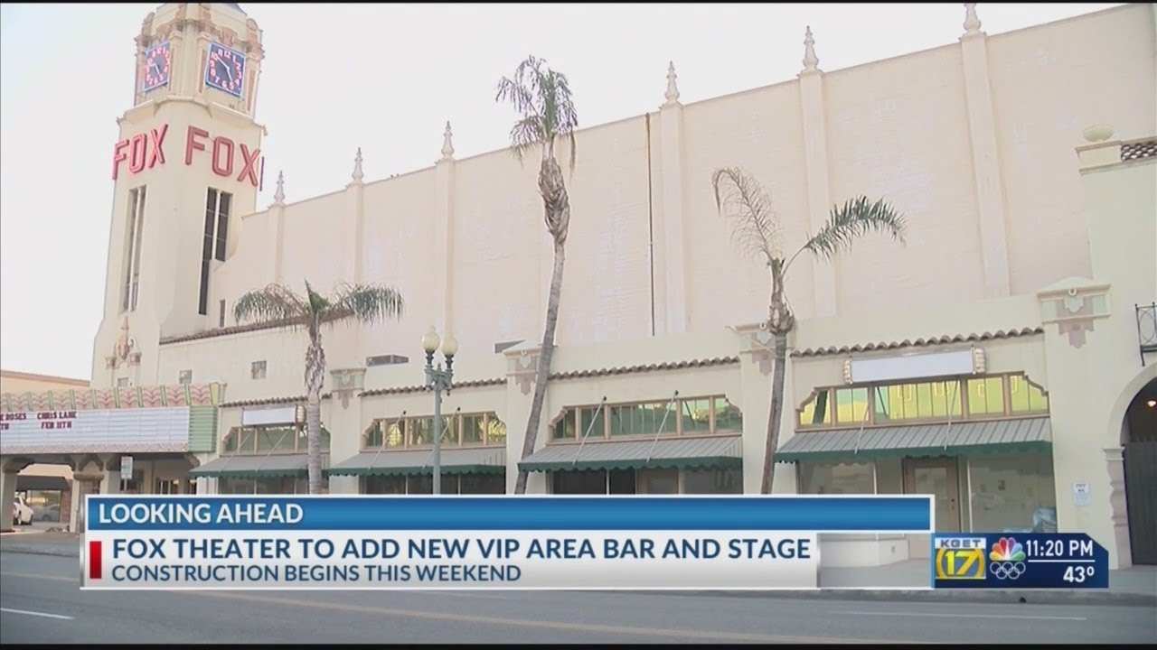 Fox Theater to add new VIP area bar and stage