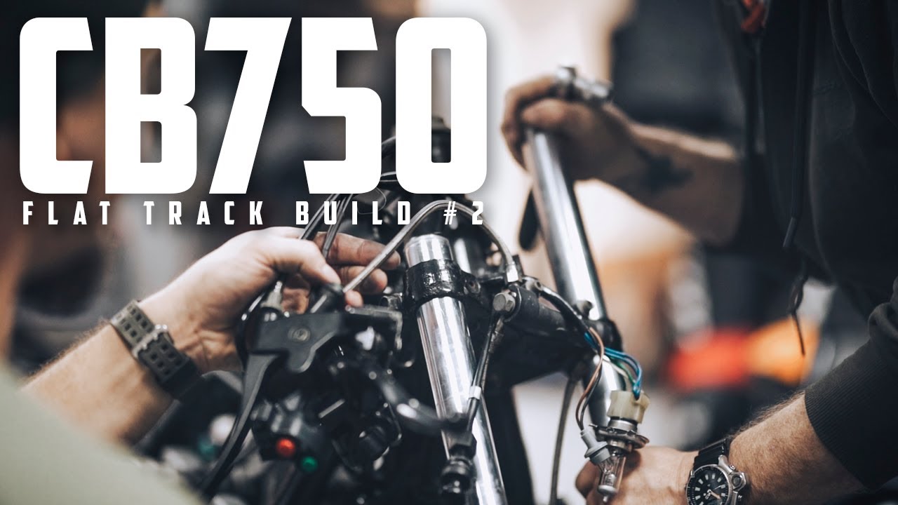 HONDA CB750 FLAT TRACKER BUILD #2