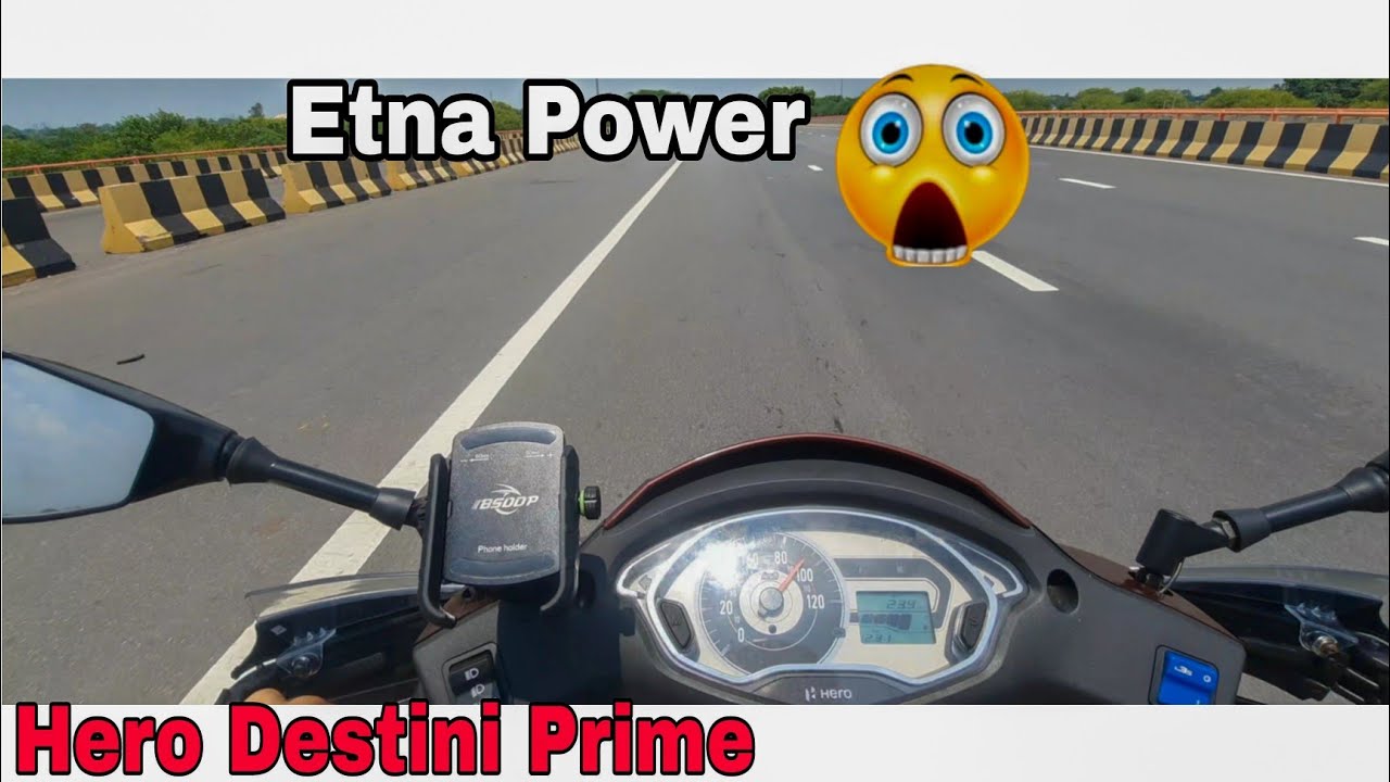 Hero Destini Prime Riding Review | Top Speed | Hashtag Rider