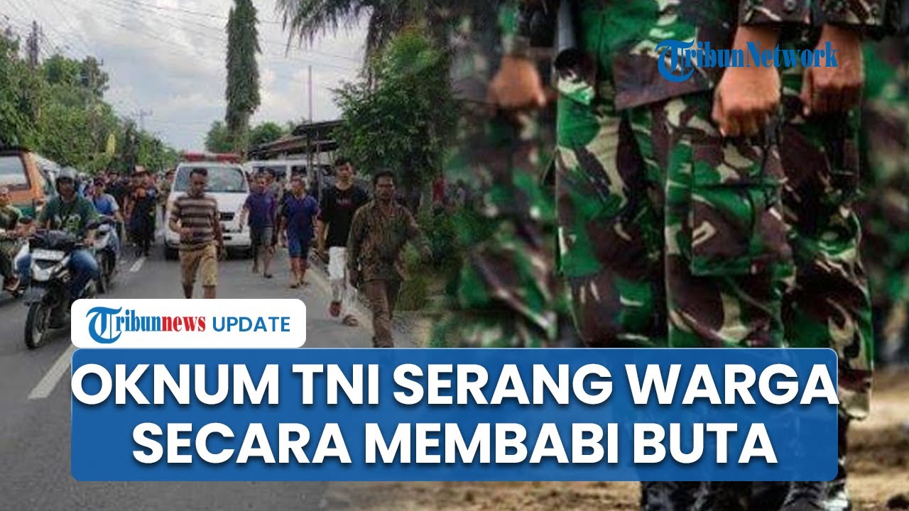 Diserang Gerombolan Oknum TNI, Warga di Deli Serdang Geruduk Markas Sambil Bawa Jenazah Korban