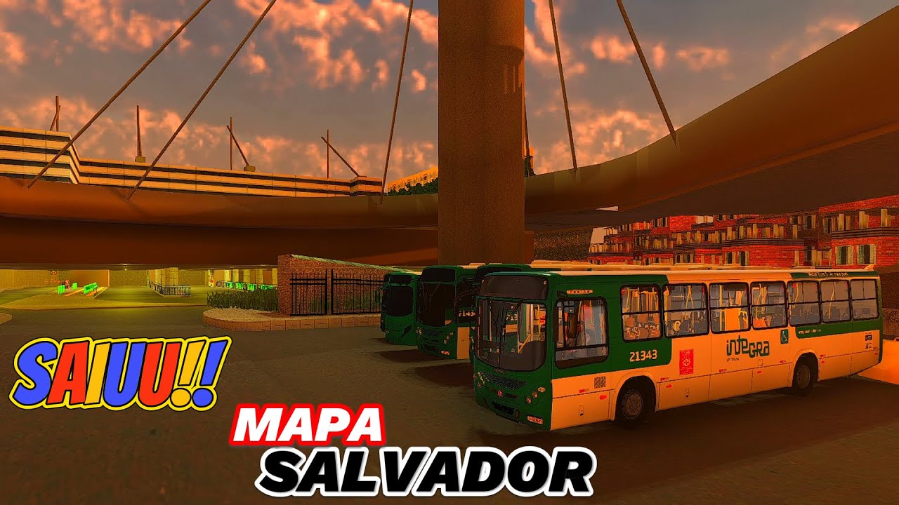 SAIUUU!!😄 LAN&Ccedil;AMENTO DO MAPA PRIMEIRA CAPITAL DO BRASIL ( SALVADOR ) SUPER REALISTA NA FASE 2,3 E 4