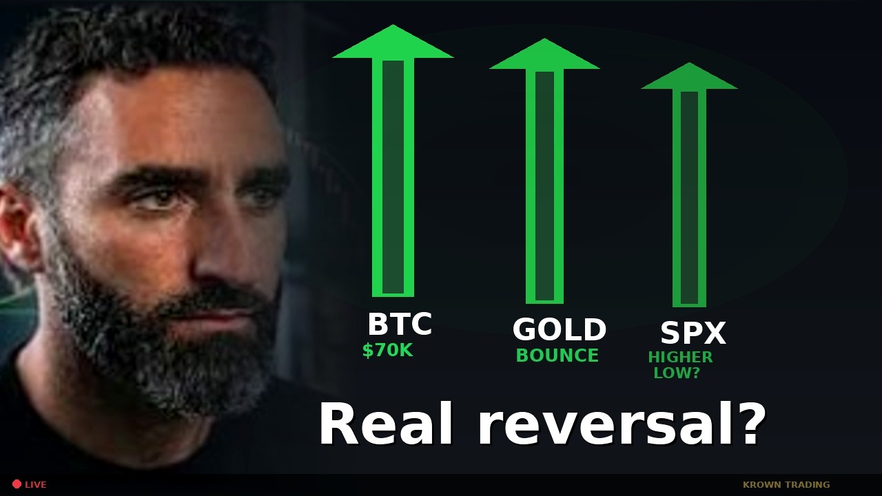 🚨 Bitcoin Reclaims $70K &mdash; Gold's Massive Bounce &mdash; SPX Fighting for a Higher Low