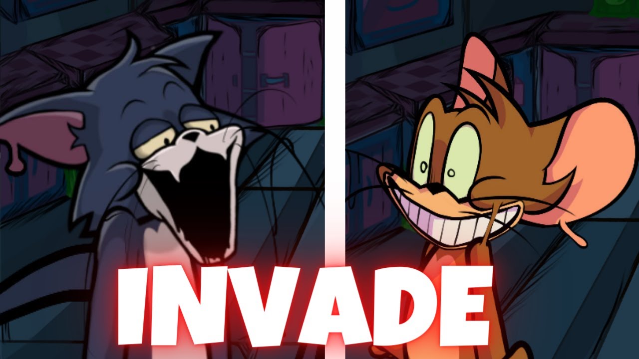 INVADE - New Tom's Basement Show 1.5 UPDATE FNF SONG (Friday Night Funkin' Mods)