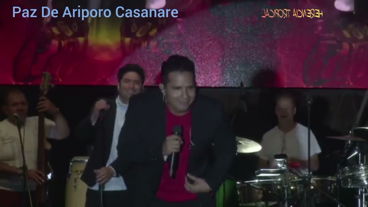 Anthony López y Nelson Enriquez JR. Herencia Tropical Concierto Paz De Ariporo